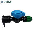 Agriculture /Garden Irrigation Plastic Barbed off-Take Mini Valve for Drip Tape Irrigation